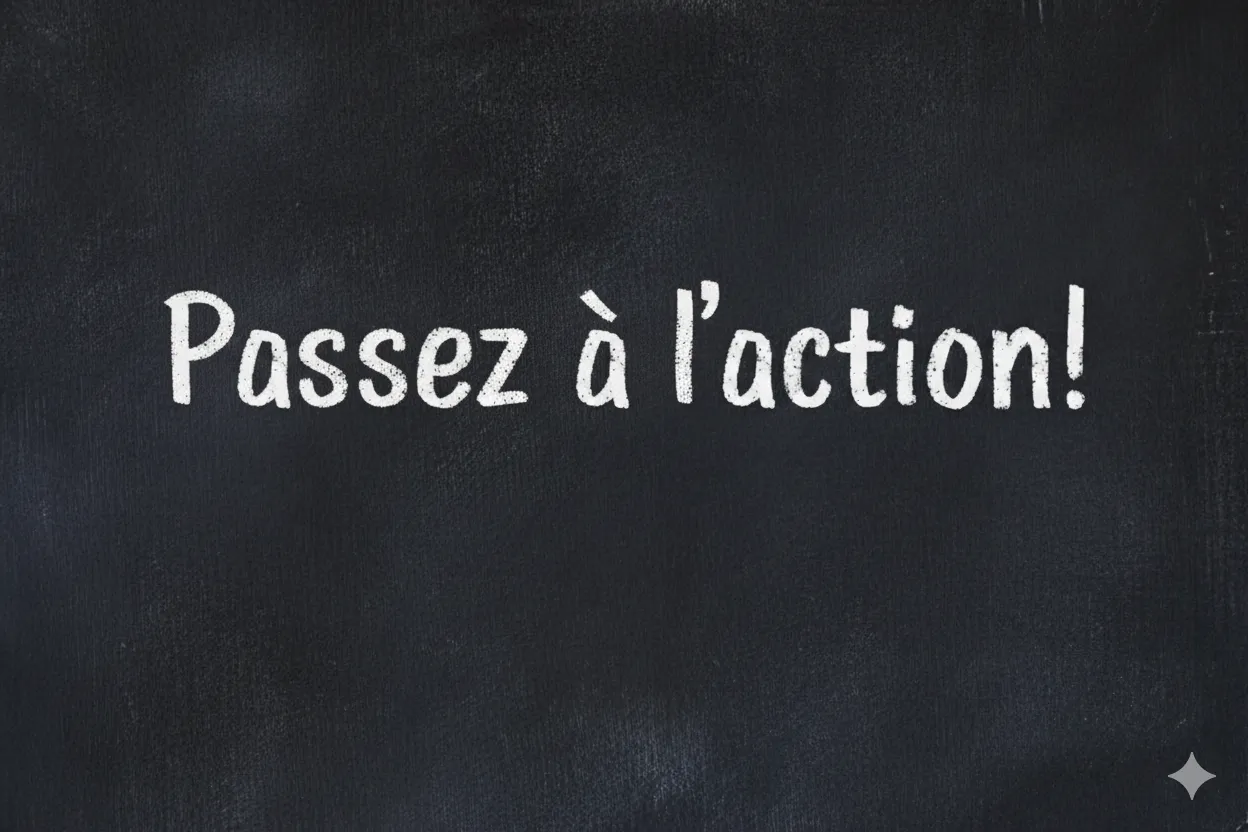 Passez à l'action - Commencez votre transformation